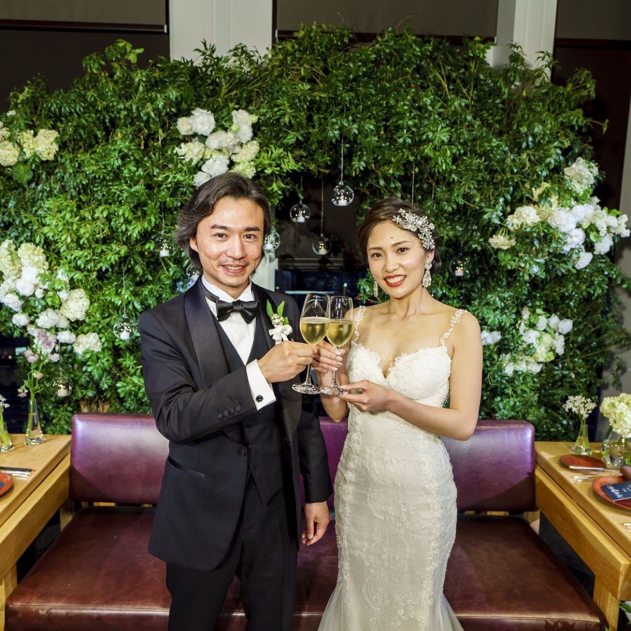 披露宴パーティのカバー写真