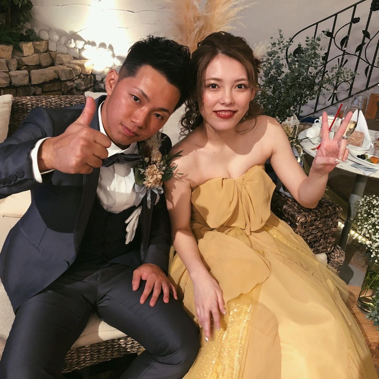 披露宴パーティのカバー写真