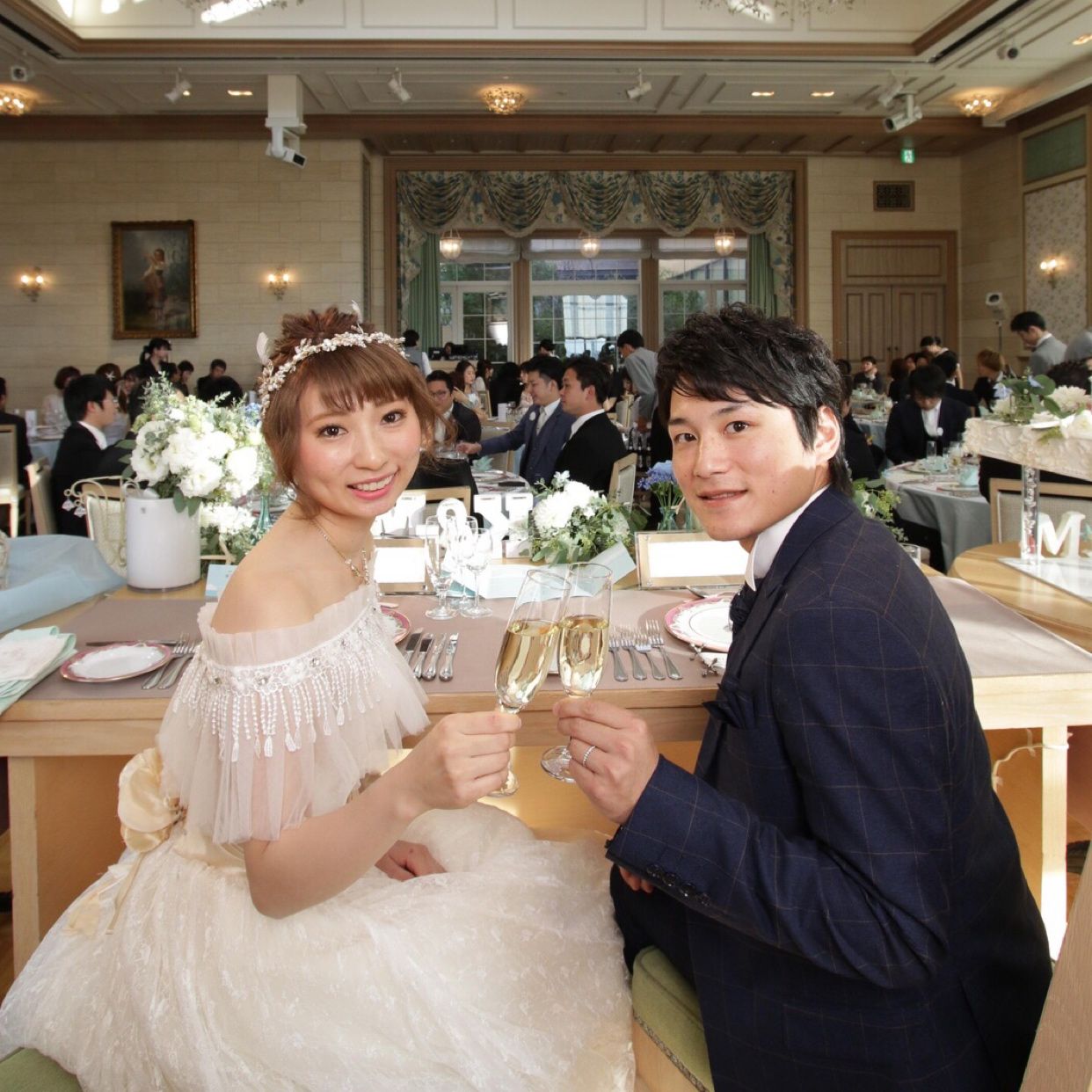 披露宴パーティのカバー写真