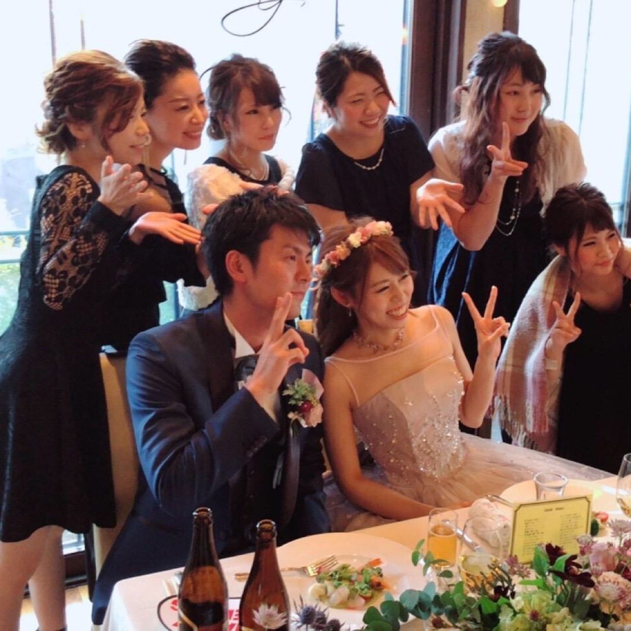 披露宴パーティのカバー写真