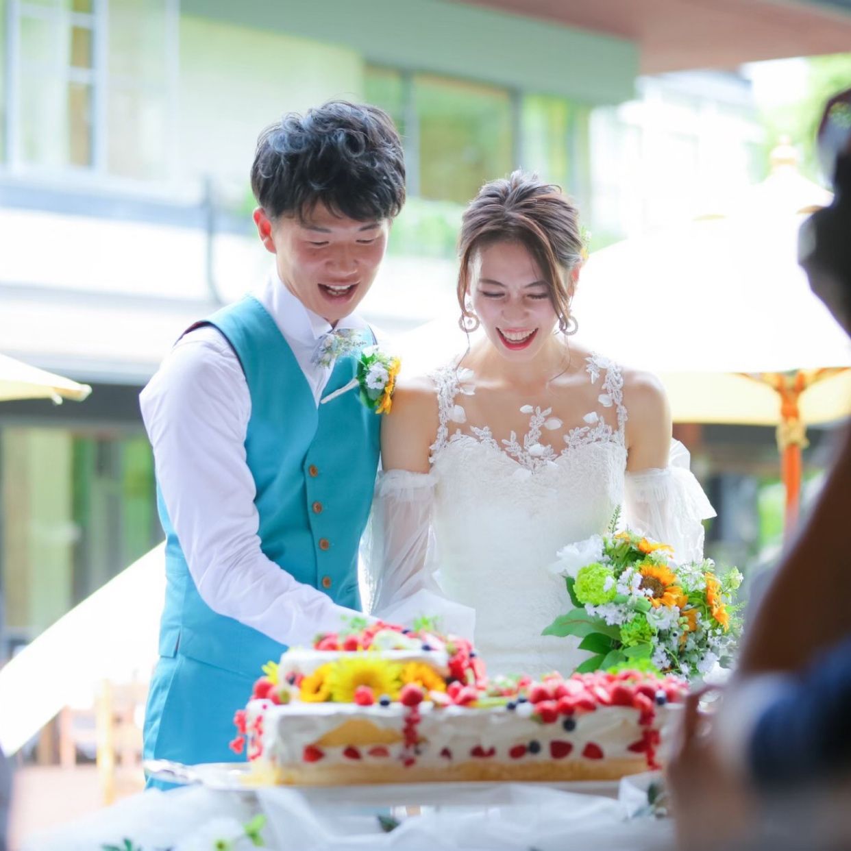 披露宴パーティのカバー写真