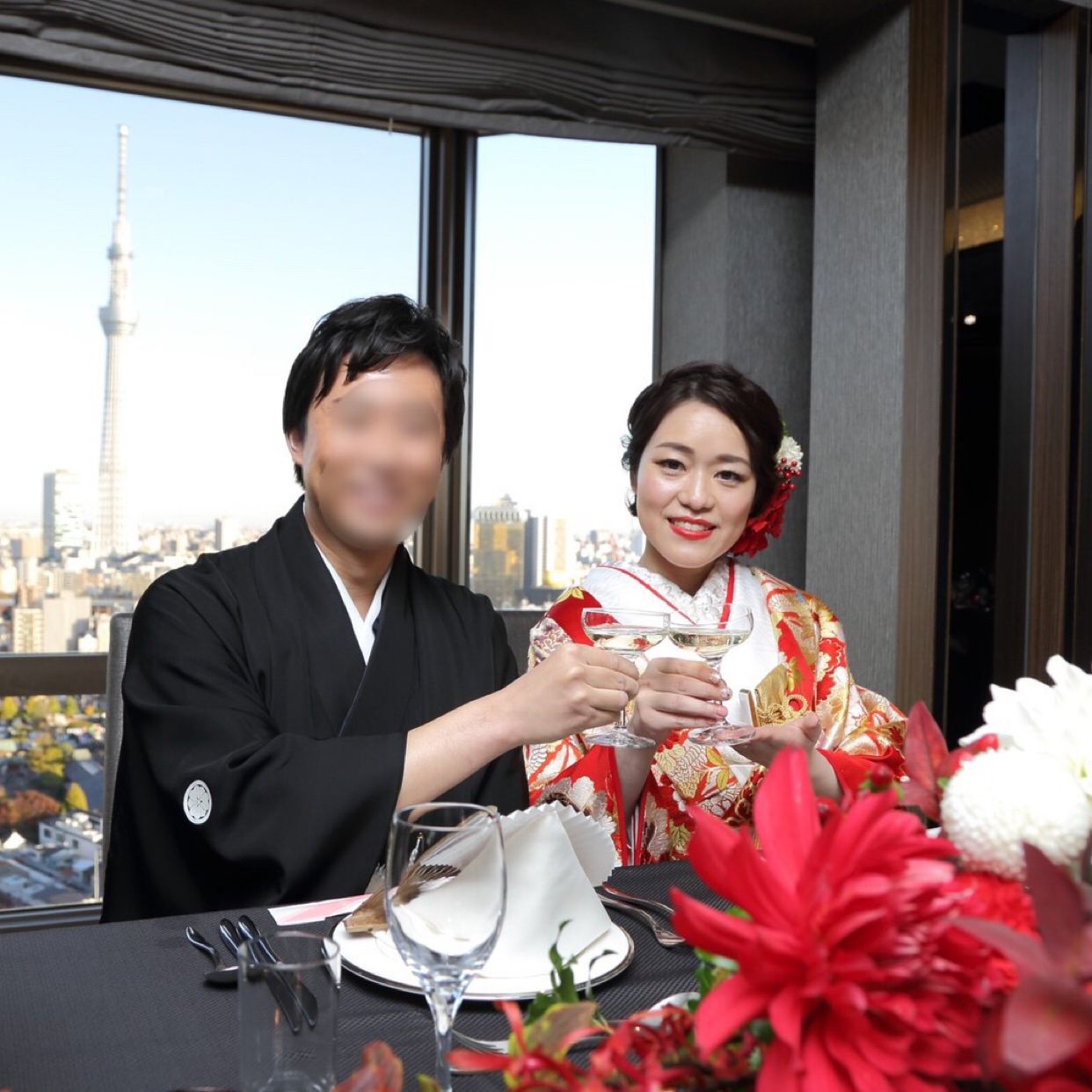 披露宴パーティのカバー写真