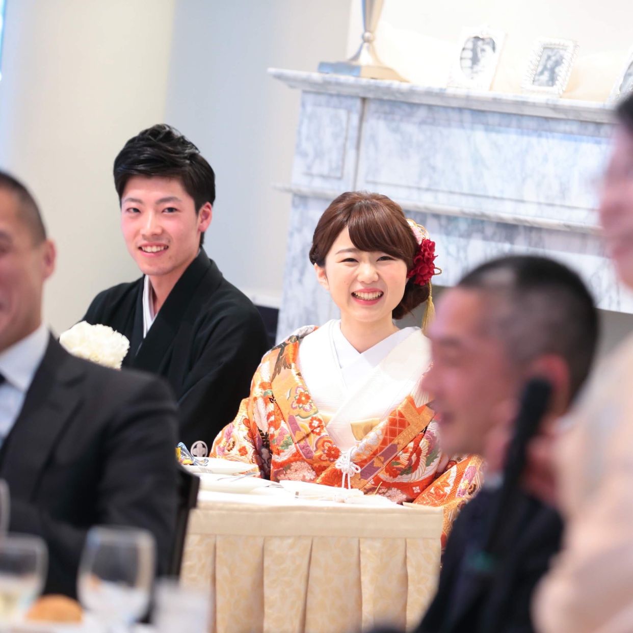 披露宴パーティのカバー写真