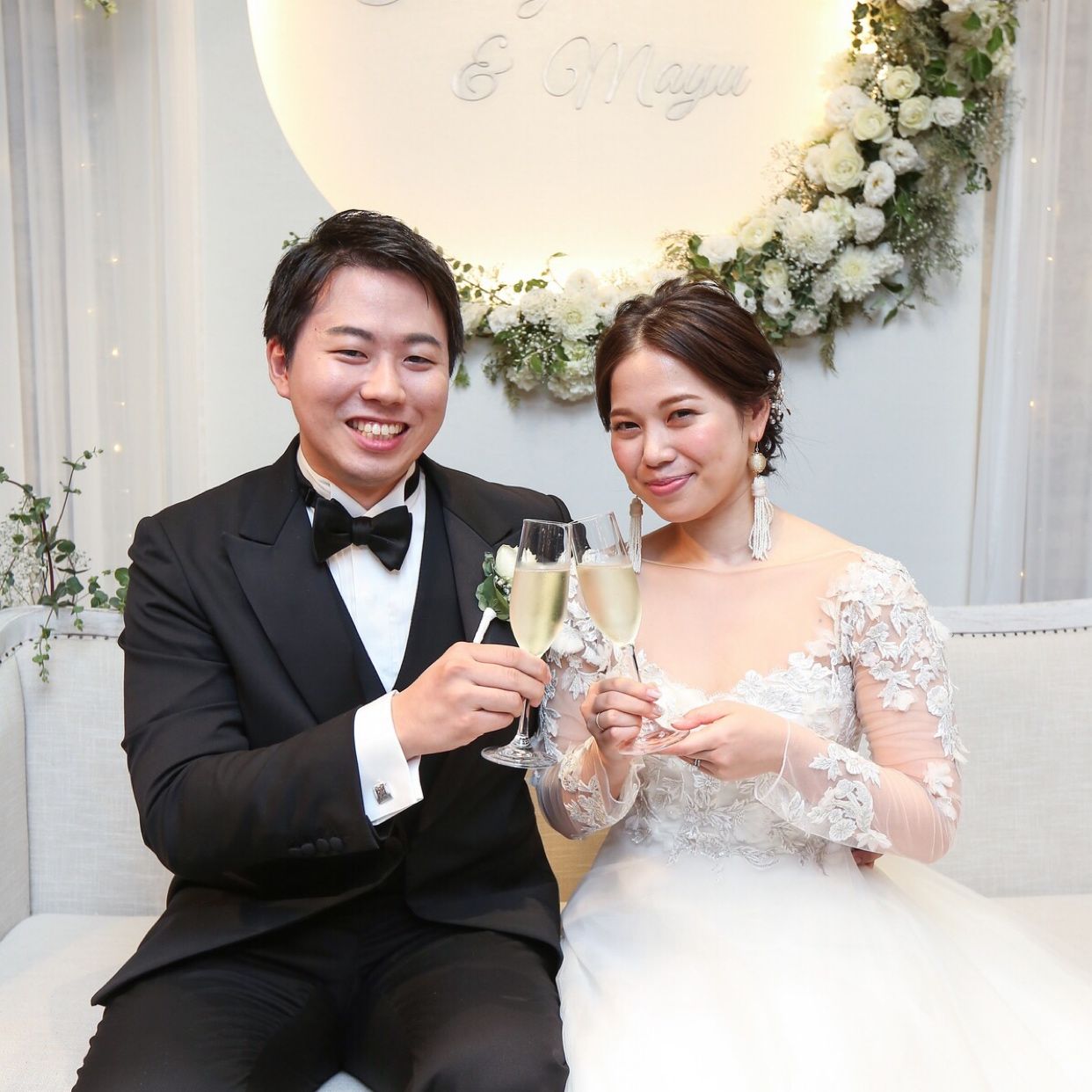 披露宴パーティのカバー写真