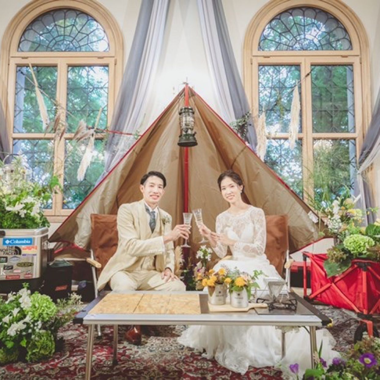 披露宴パーティのカバー写真