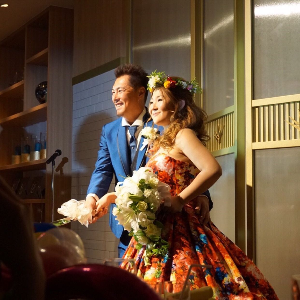 披露宴パーティのカバー写真