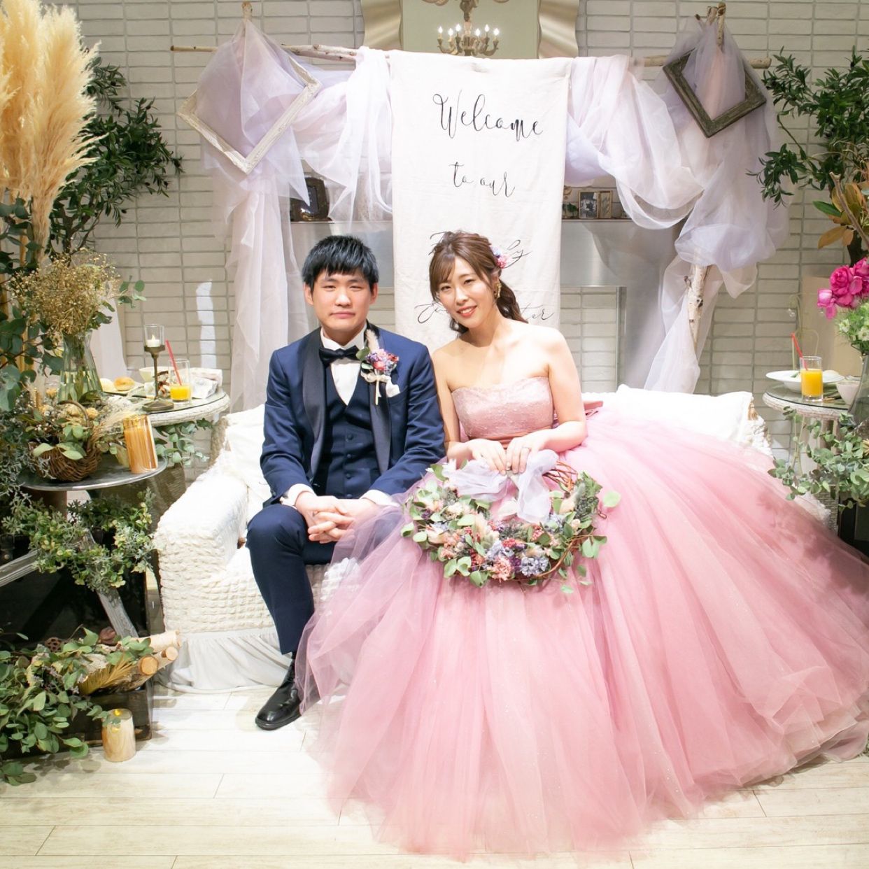 披露宴パーティのカバー写真