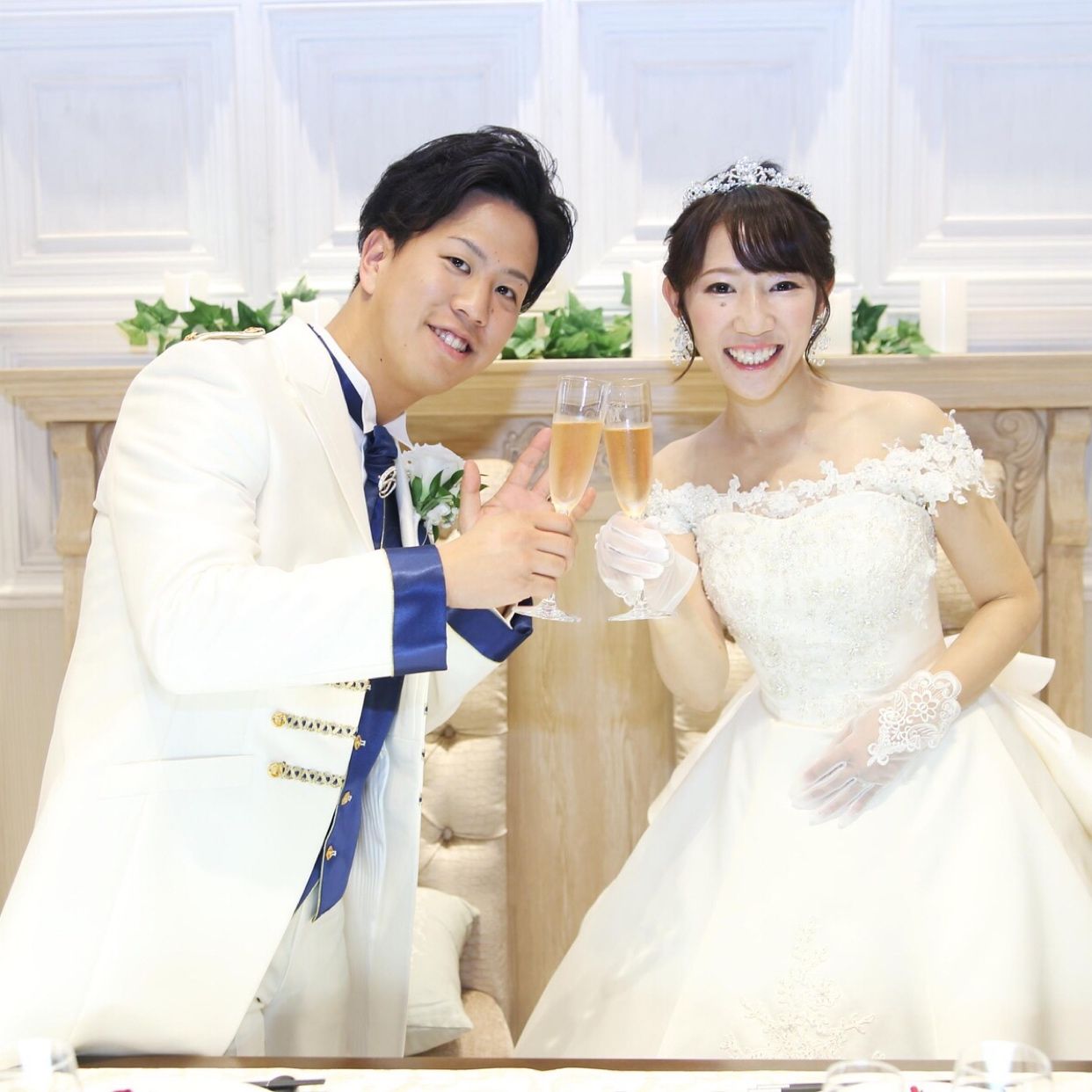 披露宴パーティのカバー写真