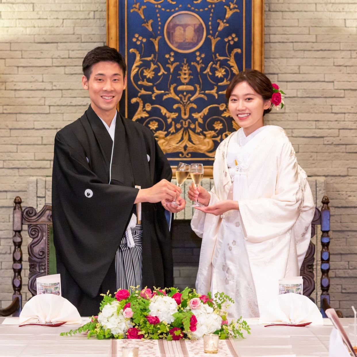 披露宴パーティのカバー写真