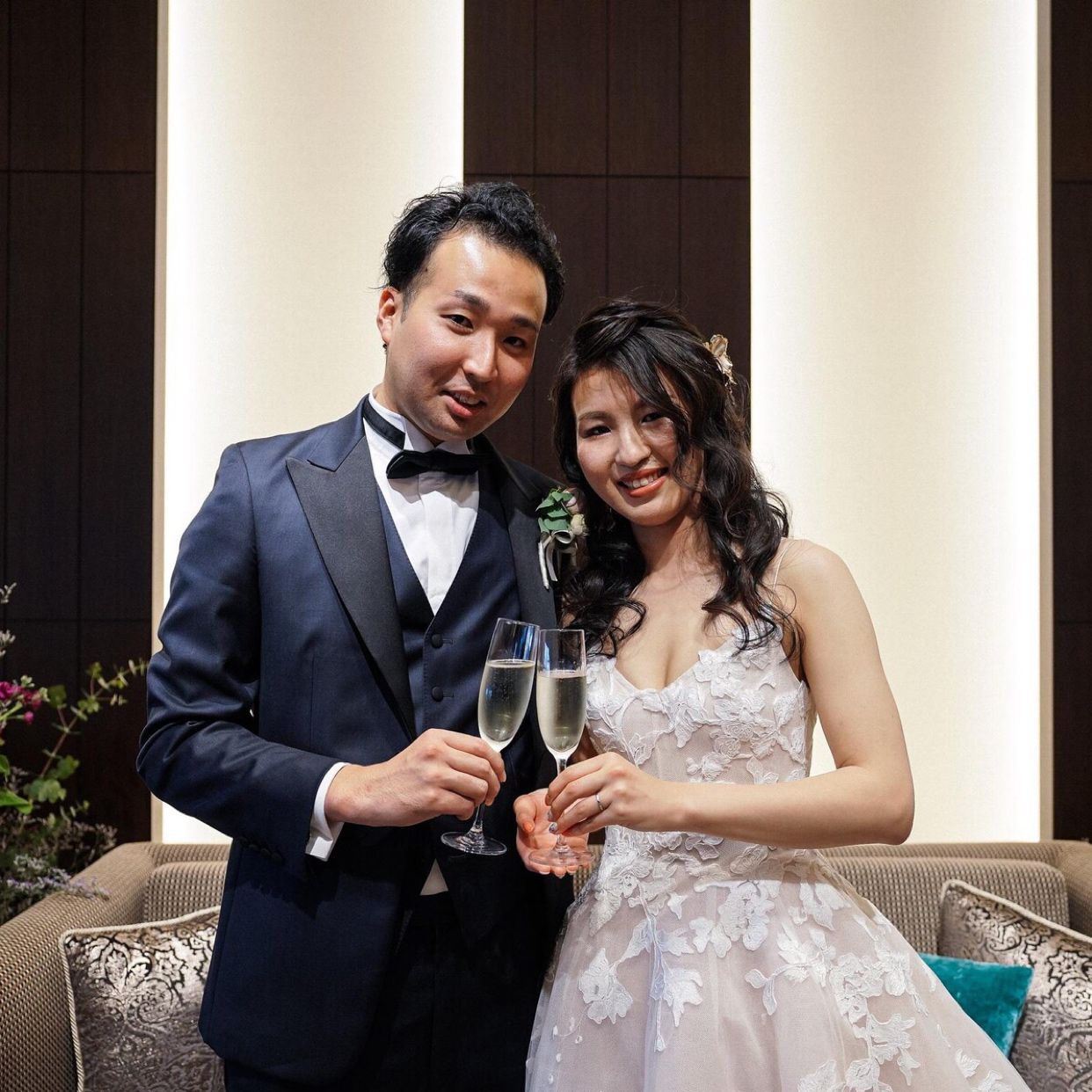 披露宴パーティのカバー写真