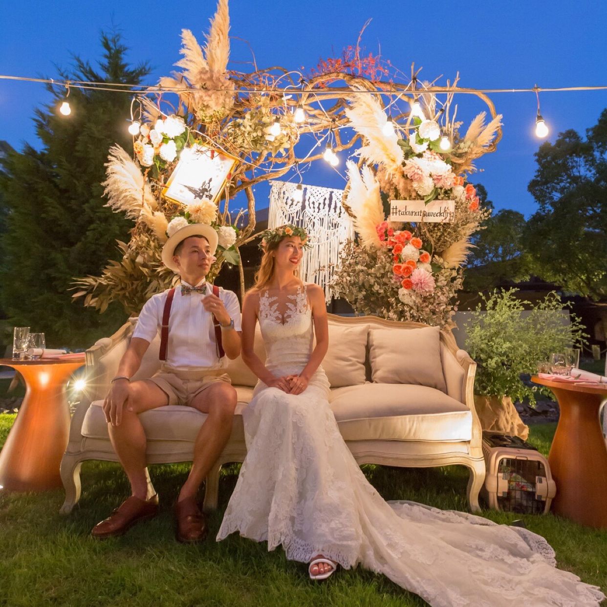 披露宴パーティのカバー写真