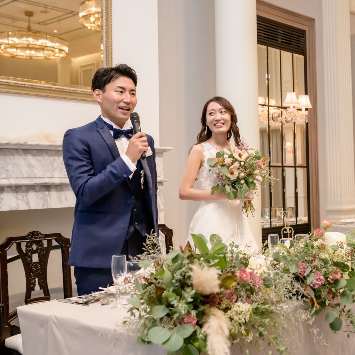 披露宴パーティのカバー写真