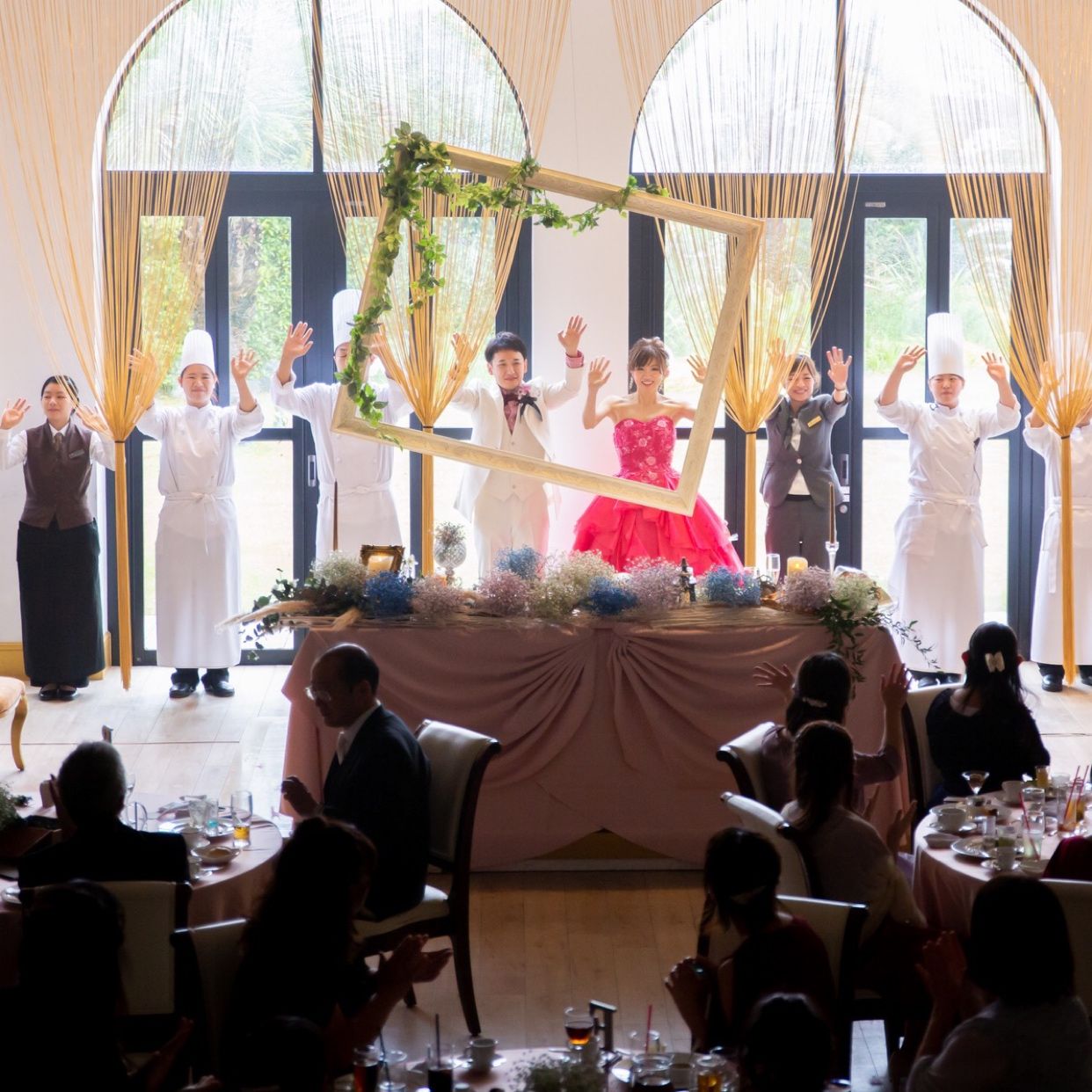 披露宴パーティのカバー写真