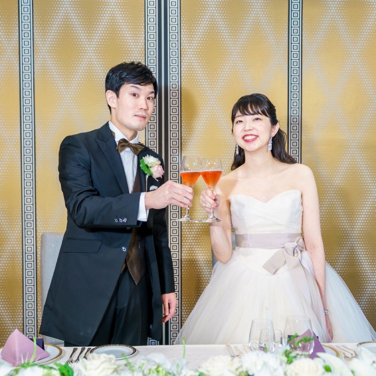 披露宴パーティのカバー写真