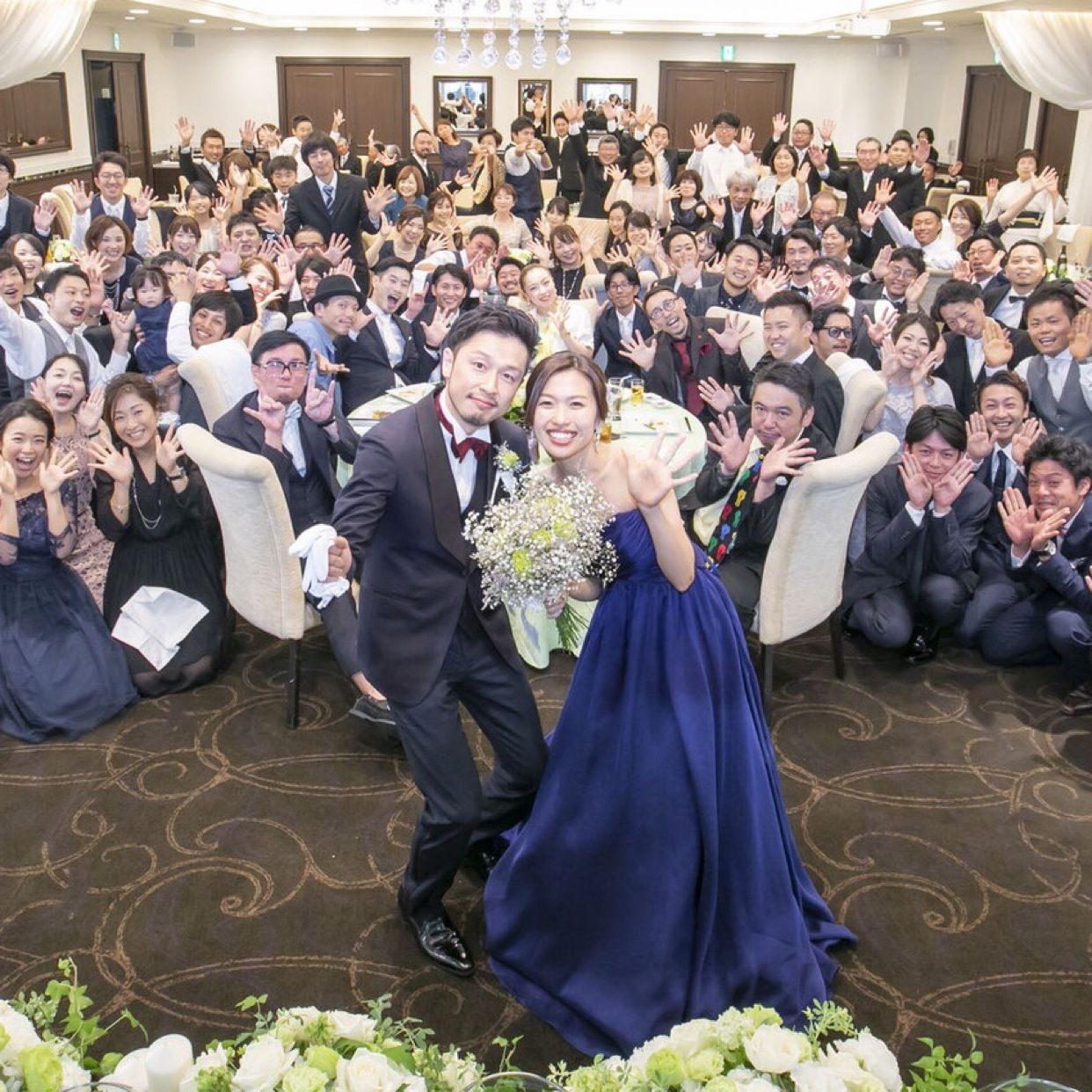 披露宴パーティのカバー写真