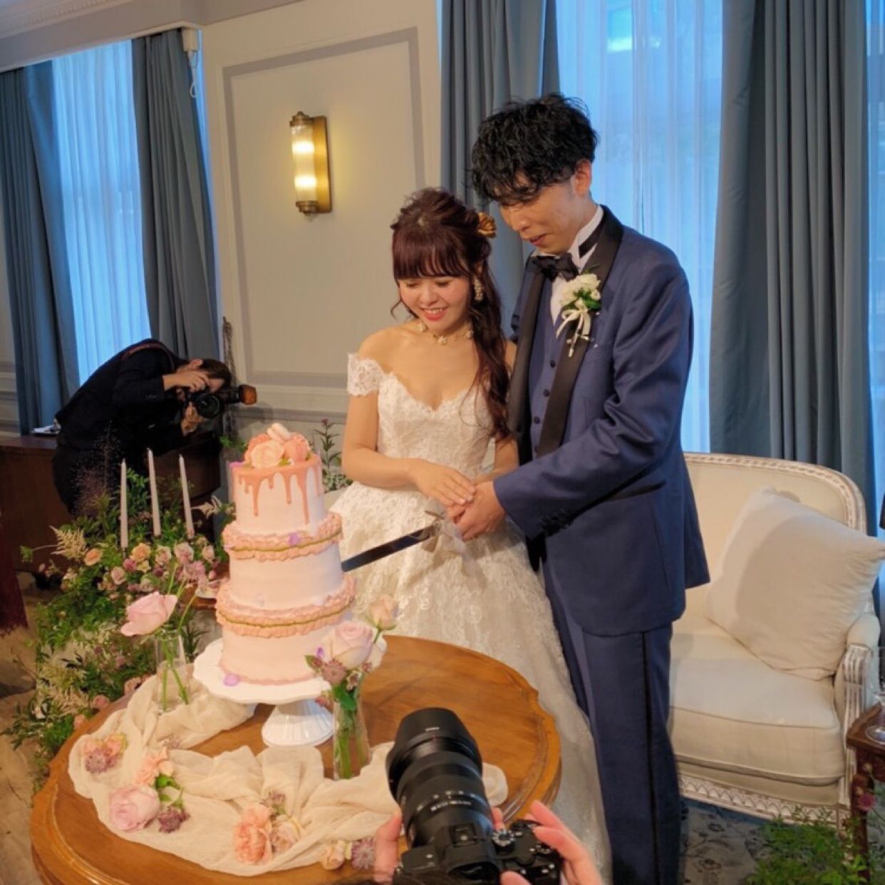 披露宴パーティのカバー写真