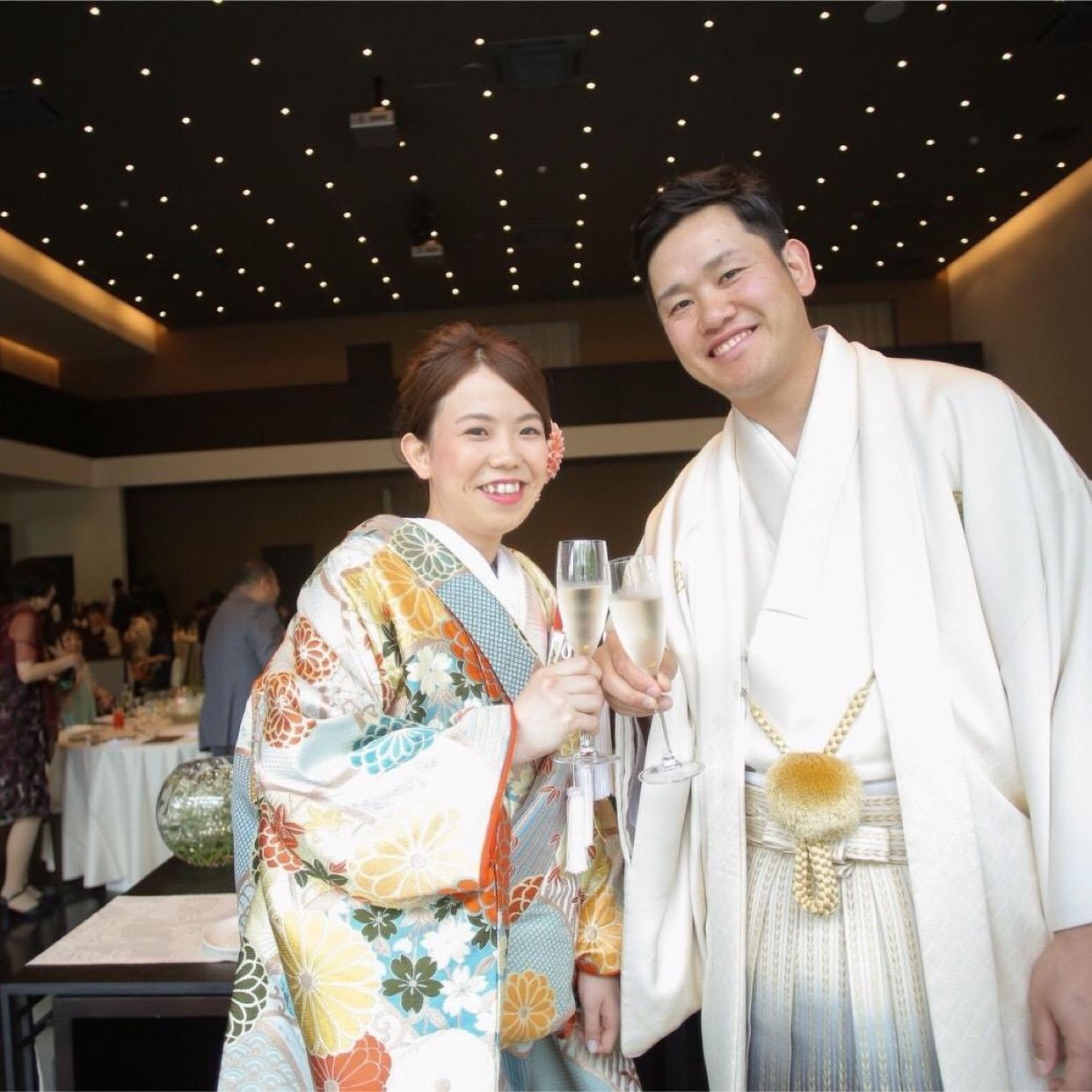 披露宴パーティのカバー写真