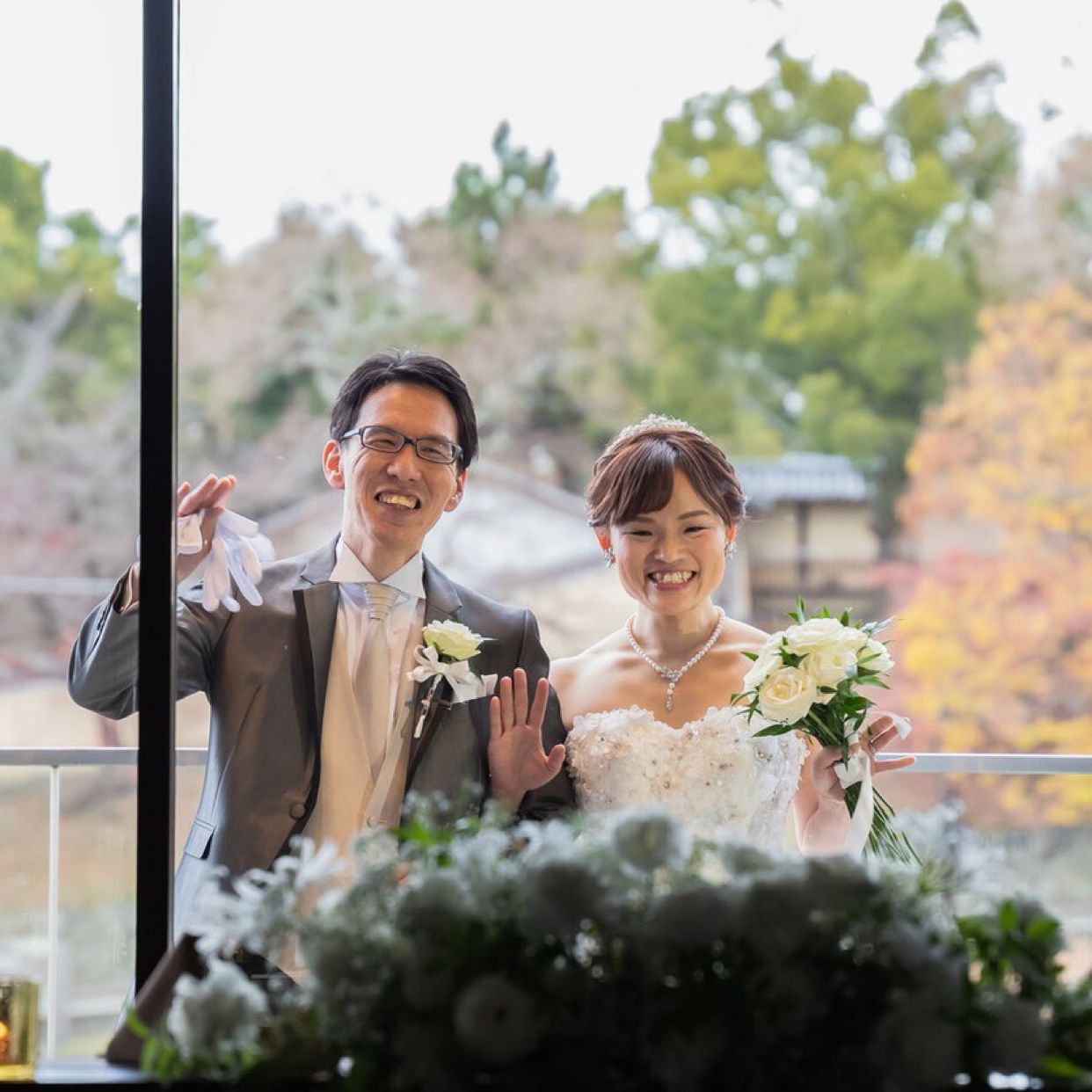 披露宴パーティのカバー写真