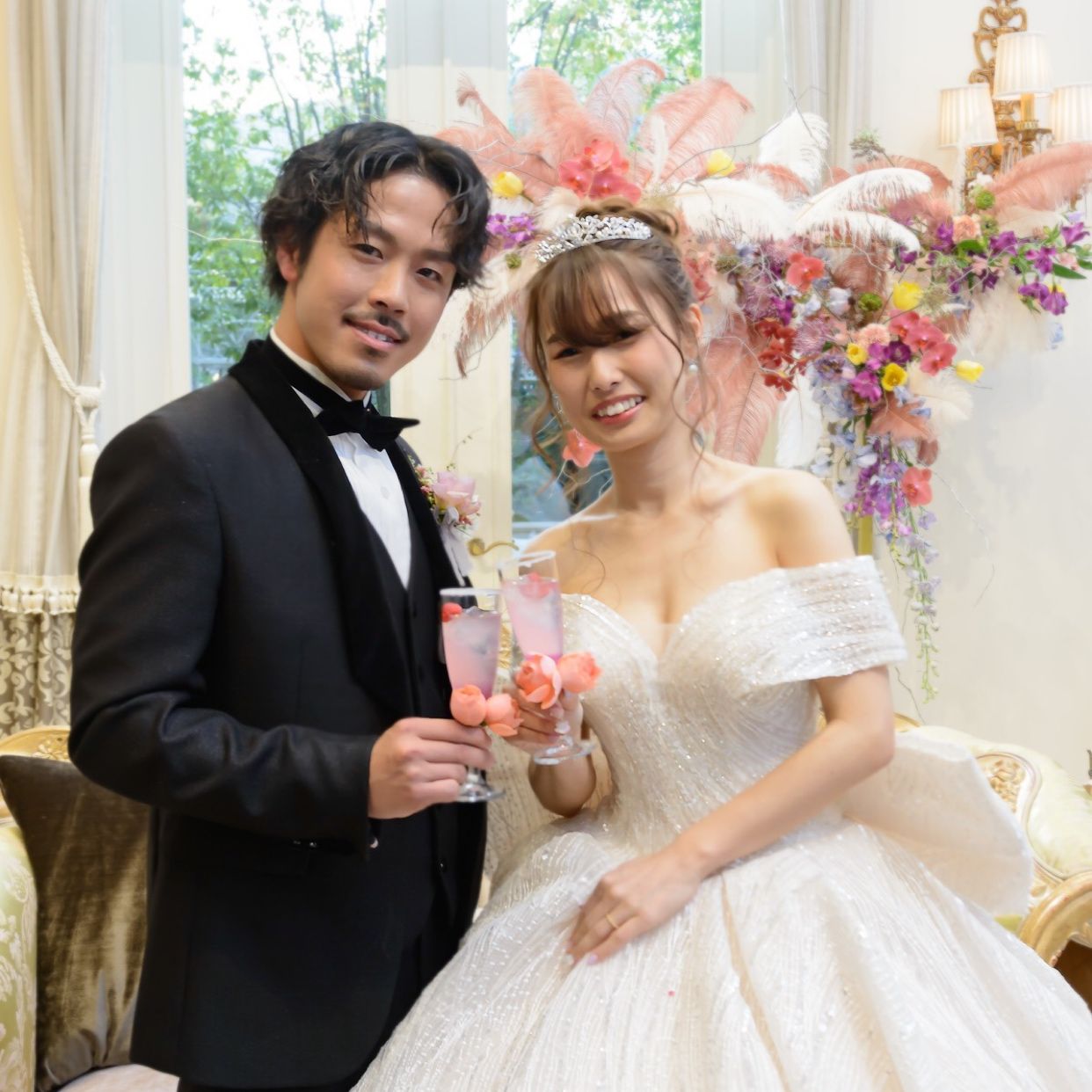 披露宴パーティのカバー写真