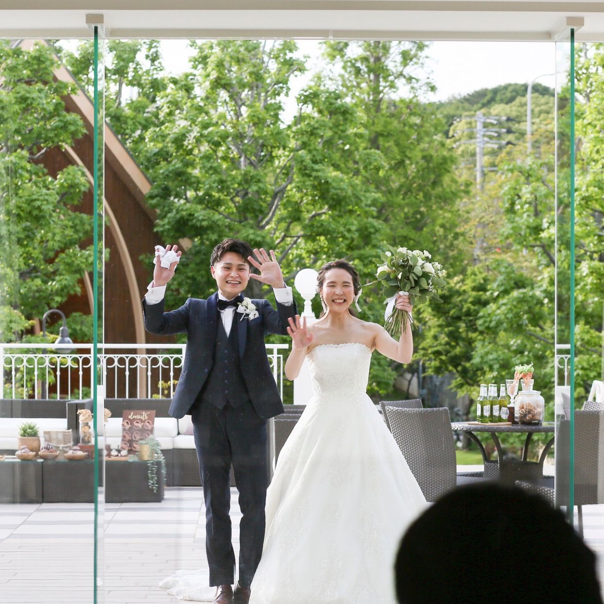 披露宴パーティのカバー写真