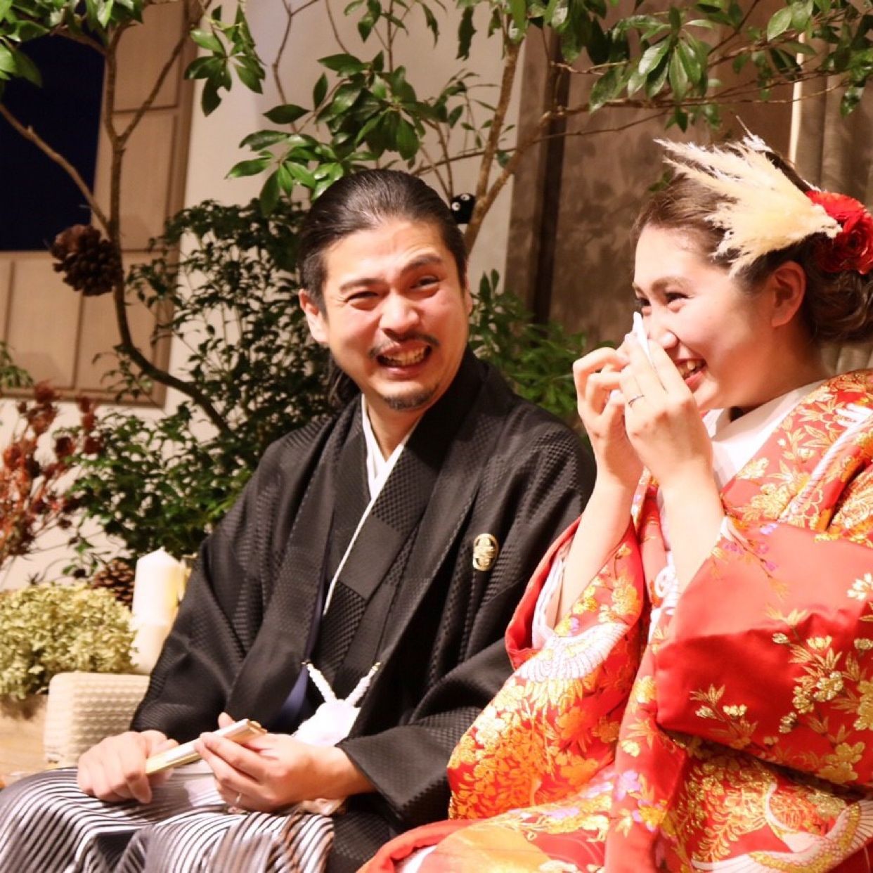 披露宴パーティのカバー写真