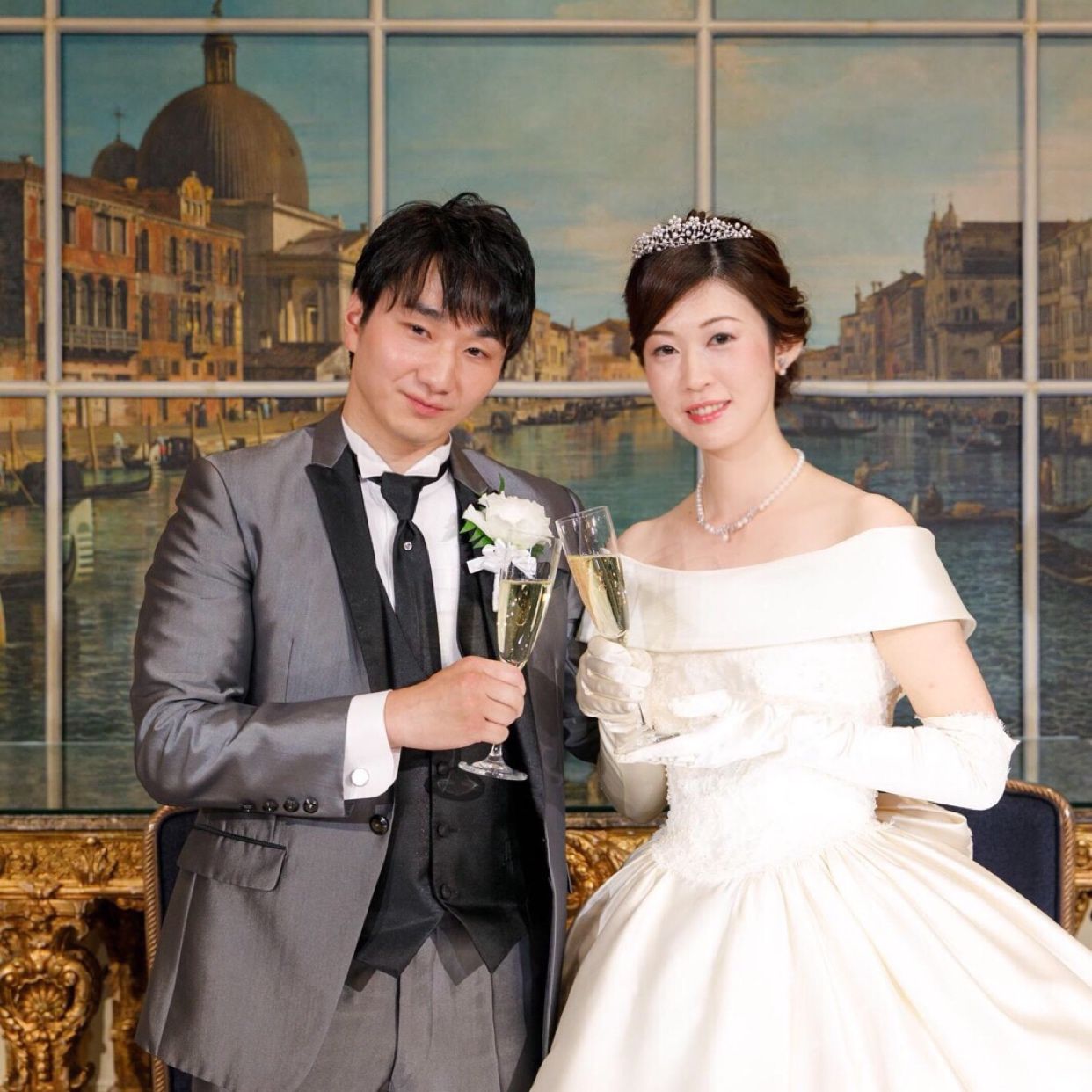 披露宴パーティのカバー写真