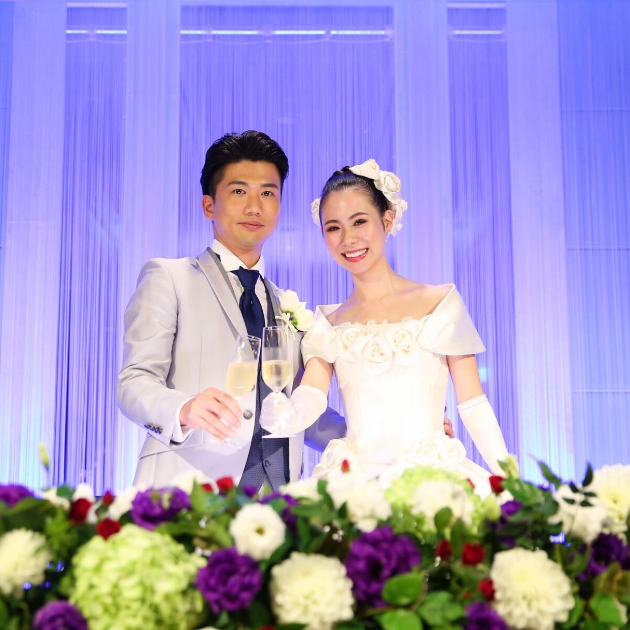 披露宴パーティのカバー写真