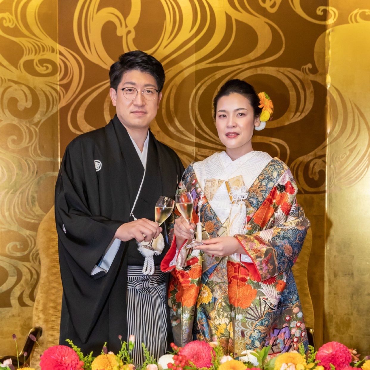 披露宴パーティのカバー写真