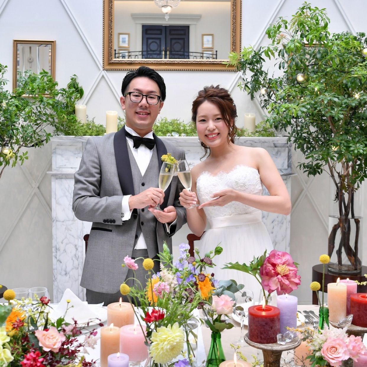 披露宴パーティのカバー写真