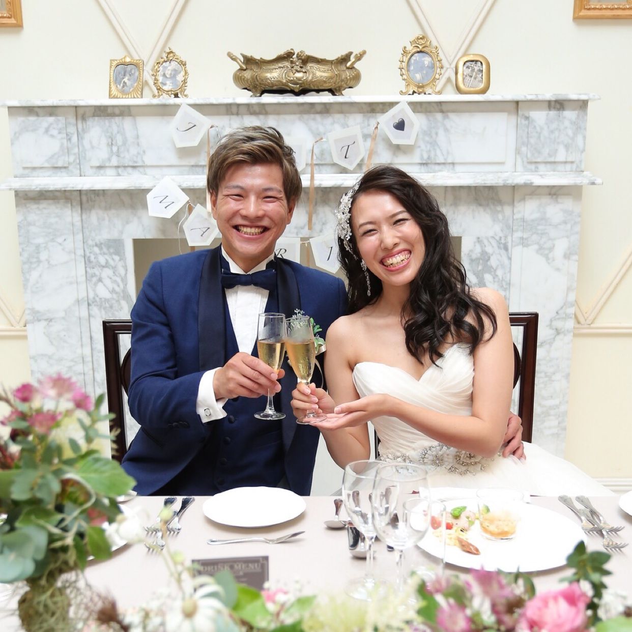 披露宴パーティのカバー写真