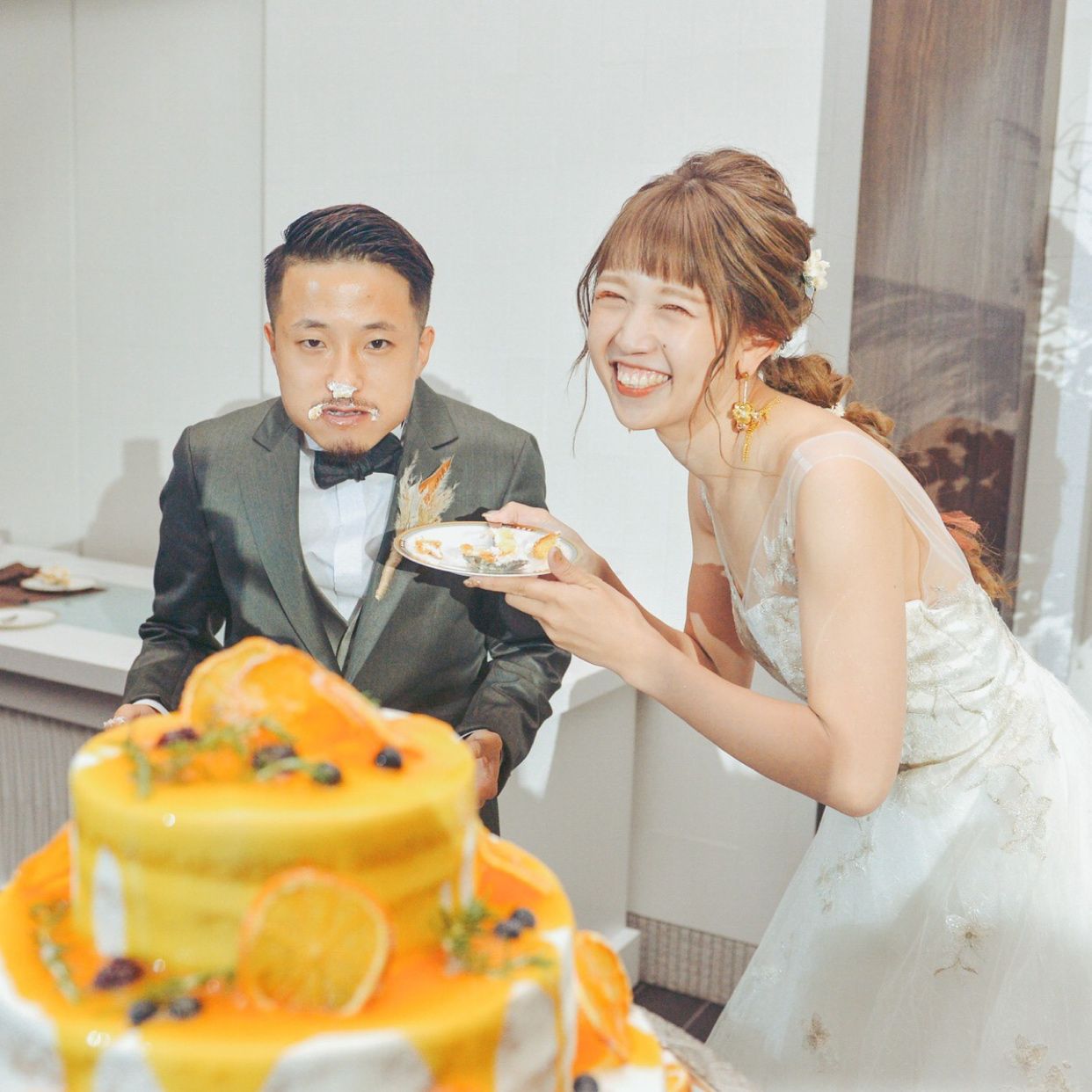 披露宴パーティのカバー写真