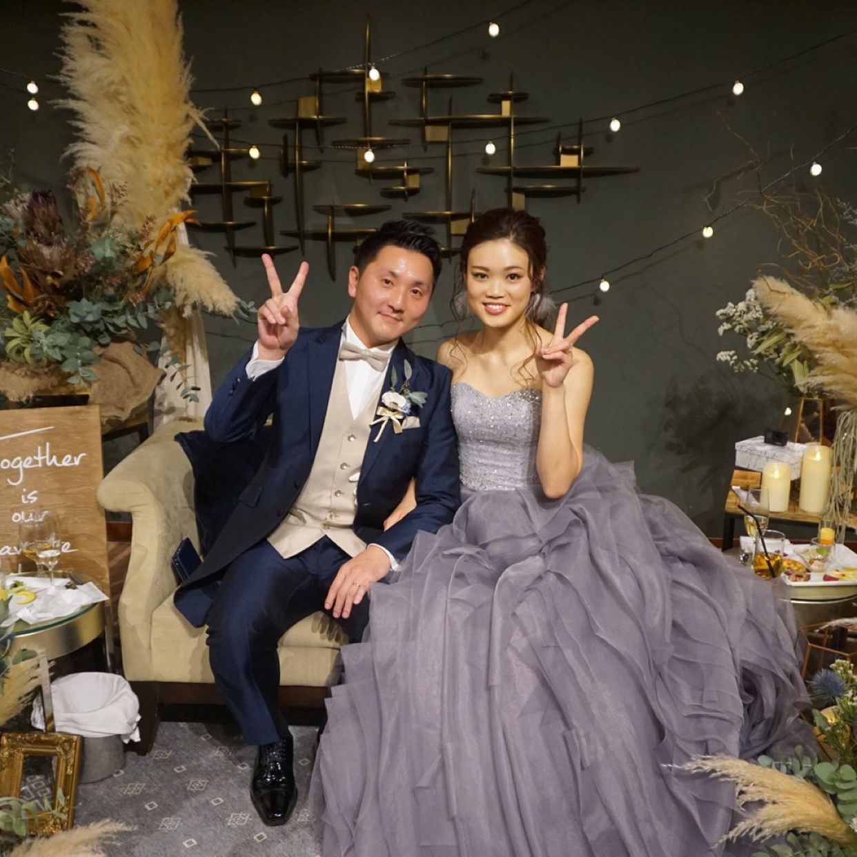 披露宴パーティのカバー写真