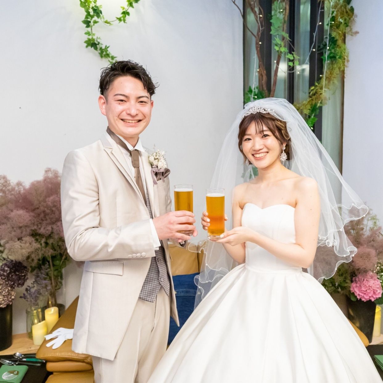 披露宴パーティのカバー写真