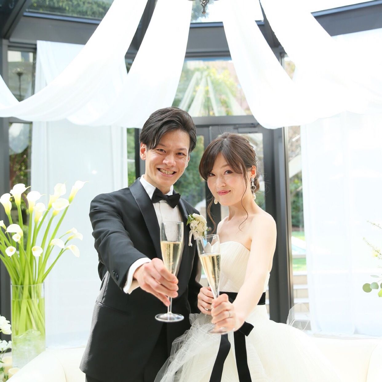 披露宴パーティのカバー写真