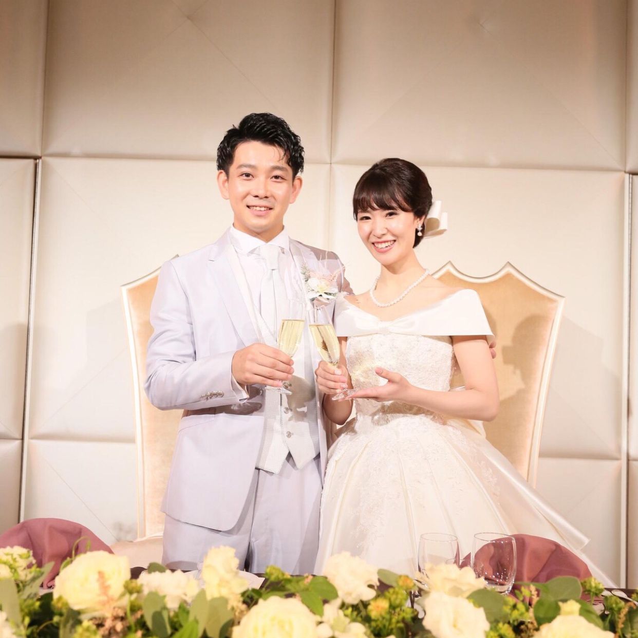 披露宴パーティのカバー写真