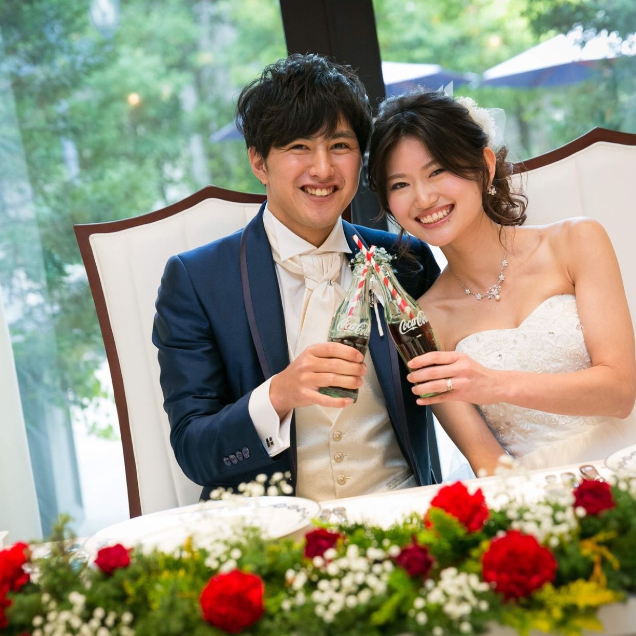 披露宴パーティのカバー写真