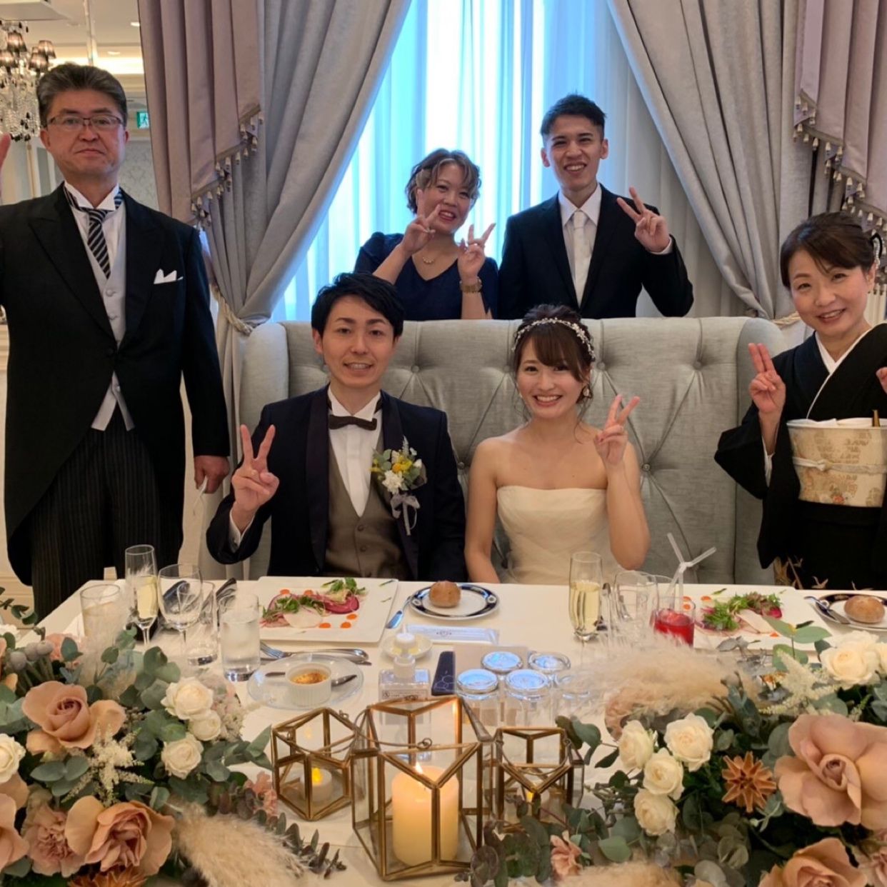 披露宴パーティのカバー写真