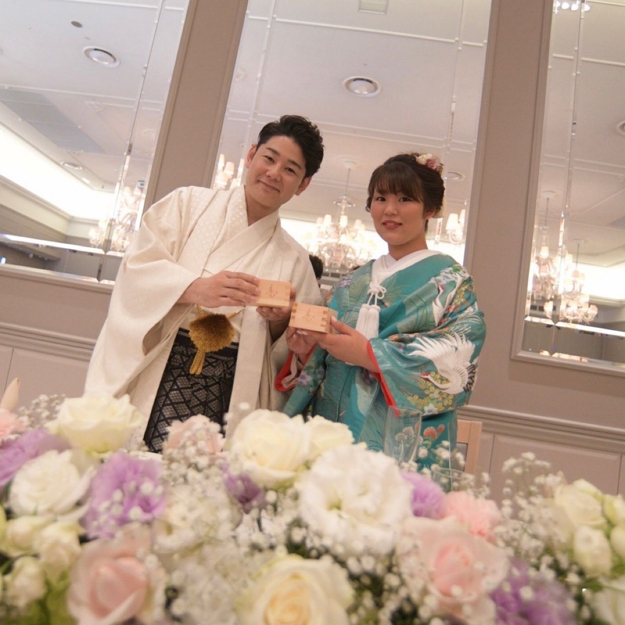 披露宴パーティのカバー写真