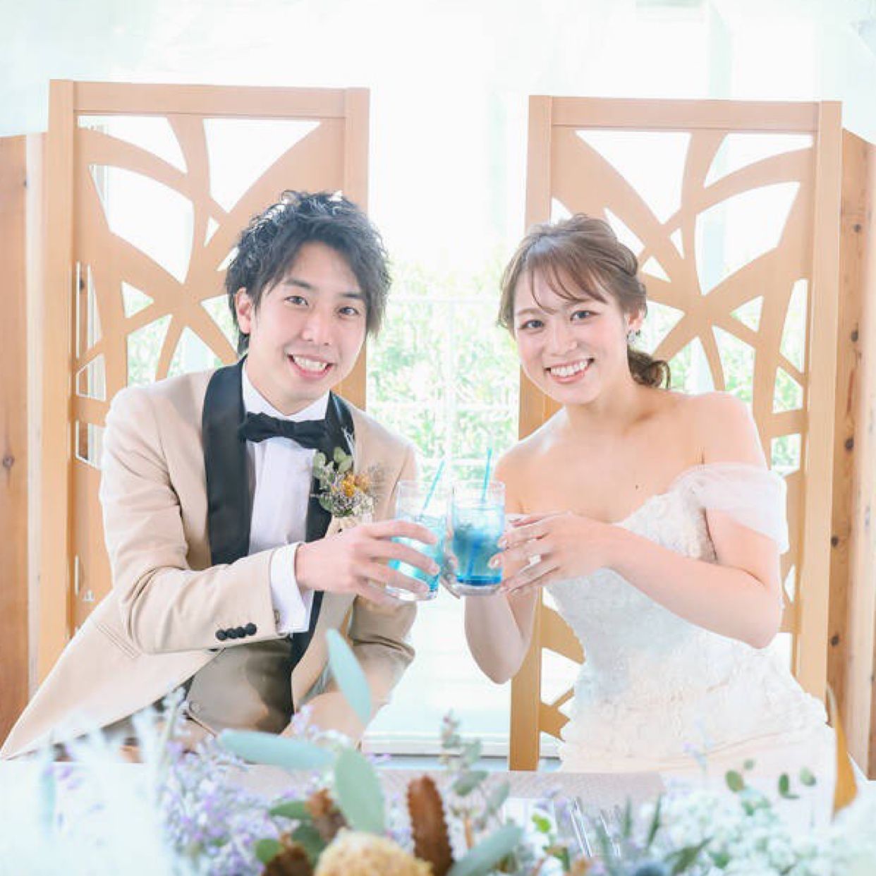 披露宴パーティのカバー写真