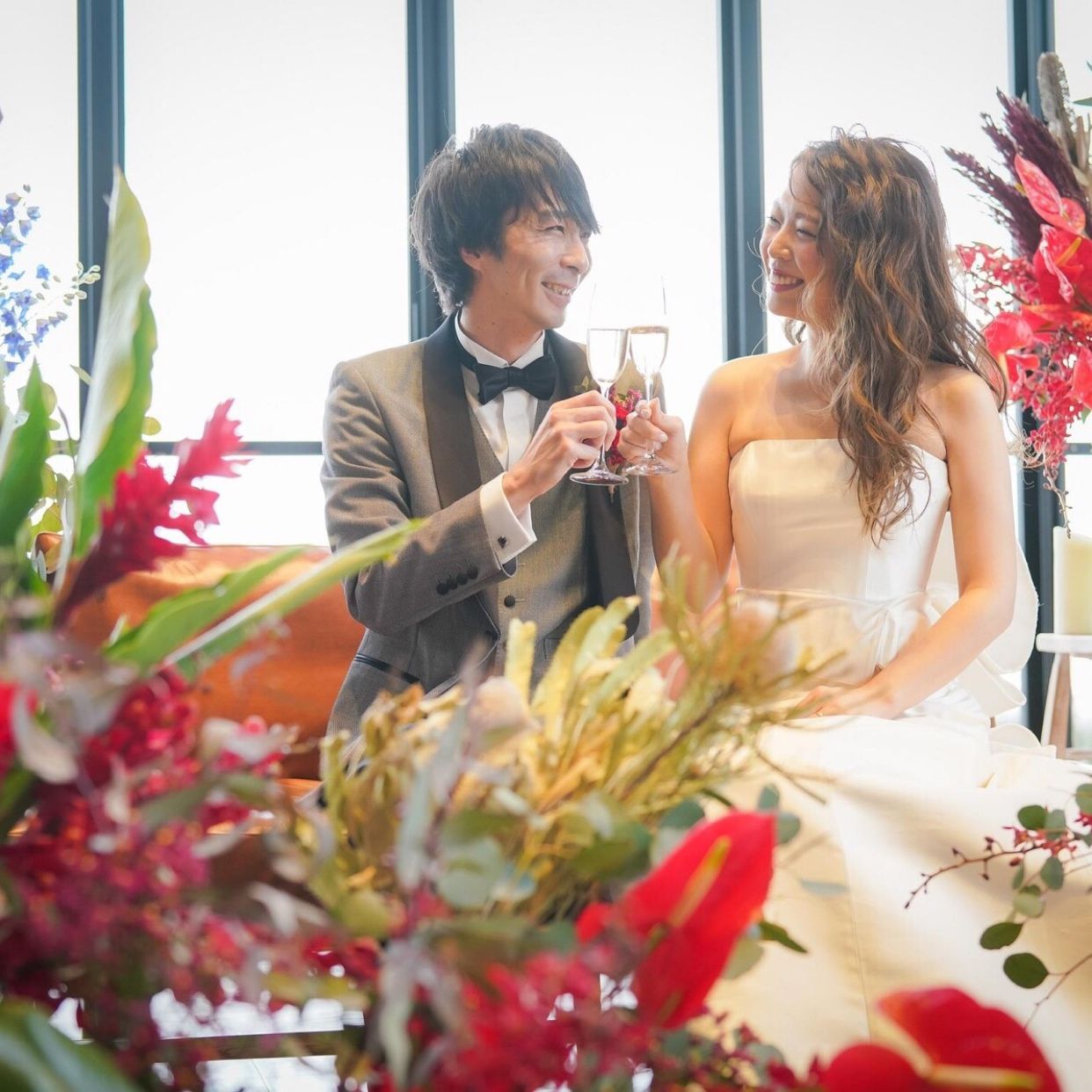 披露宴パーティのカバー写真