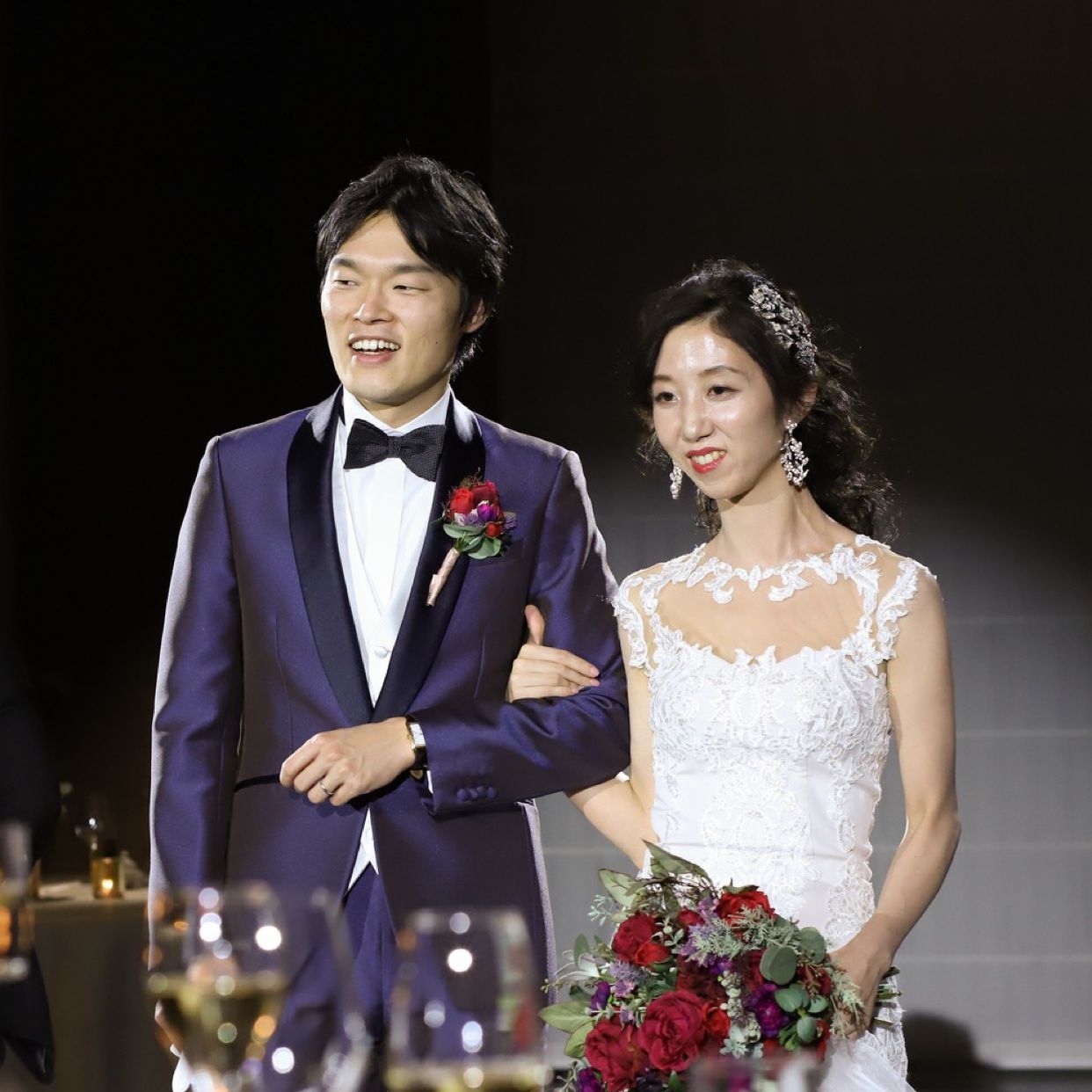 披露宴パーティのカバー写真