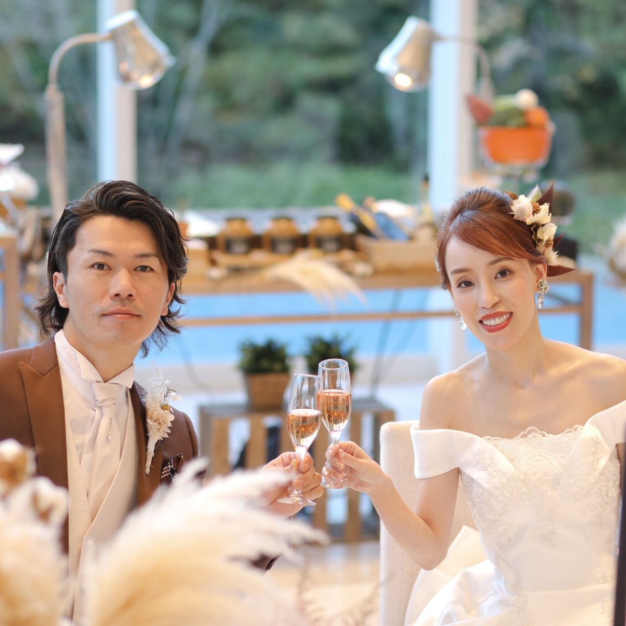 披露宴パーティのカバー写真