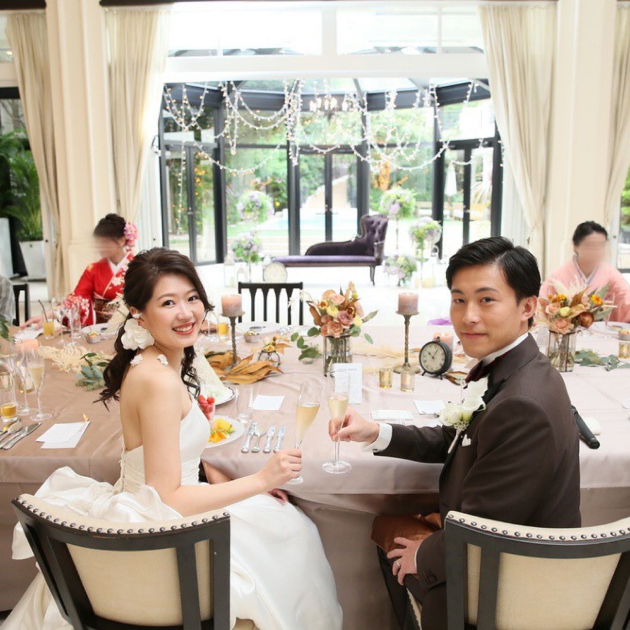 披露宴パーティのカバー写真