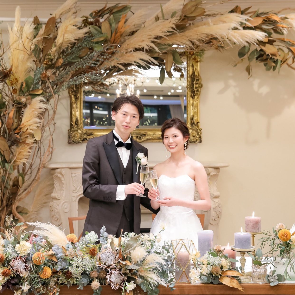 披露宴パーティのカバー写真