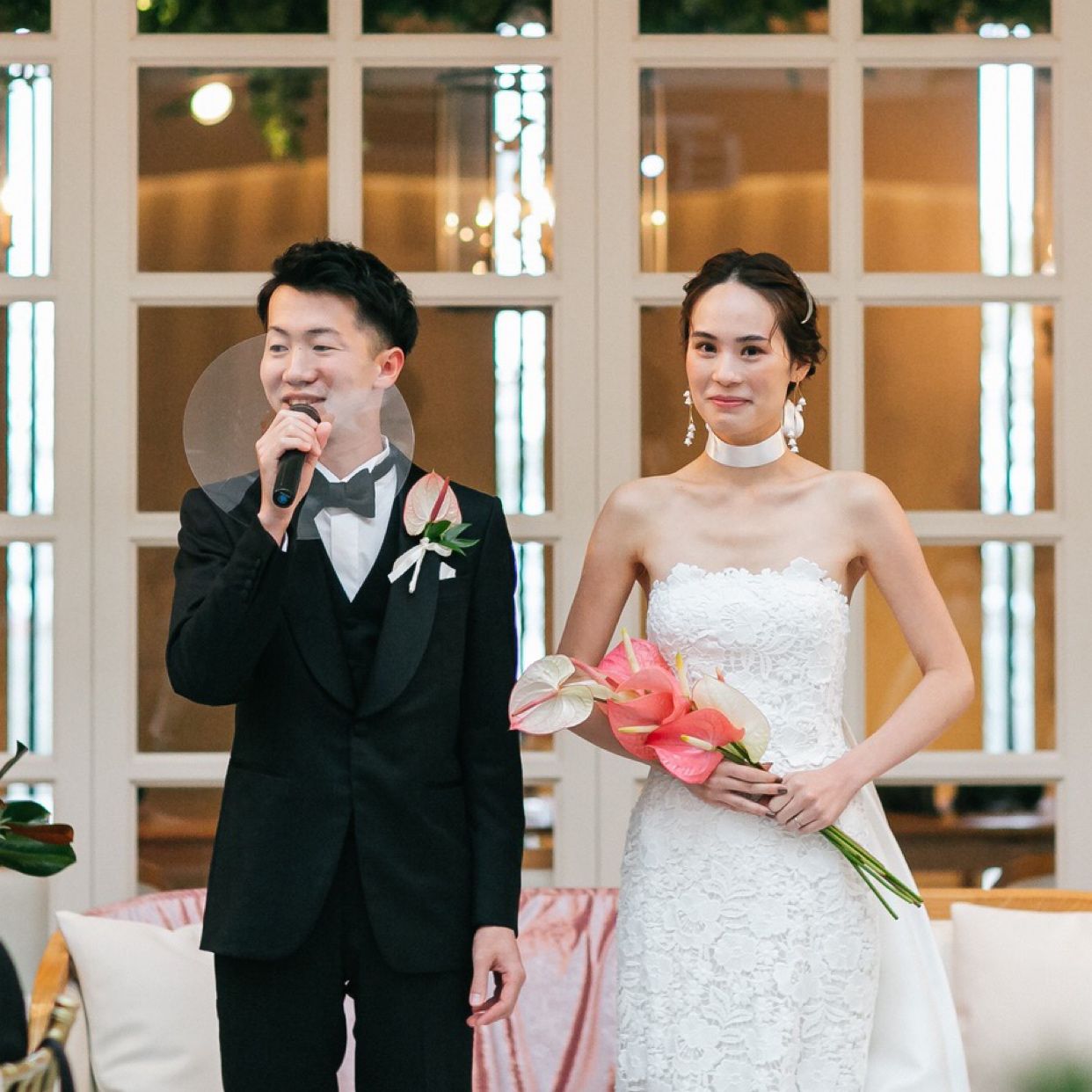 披露宴パーティのカバー写真