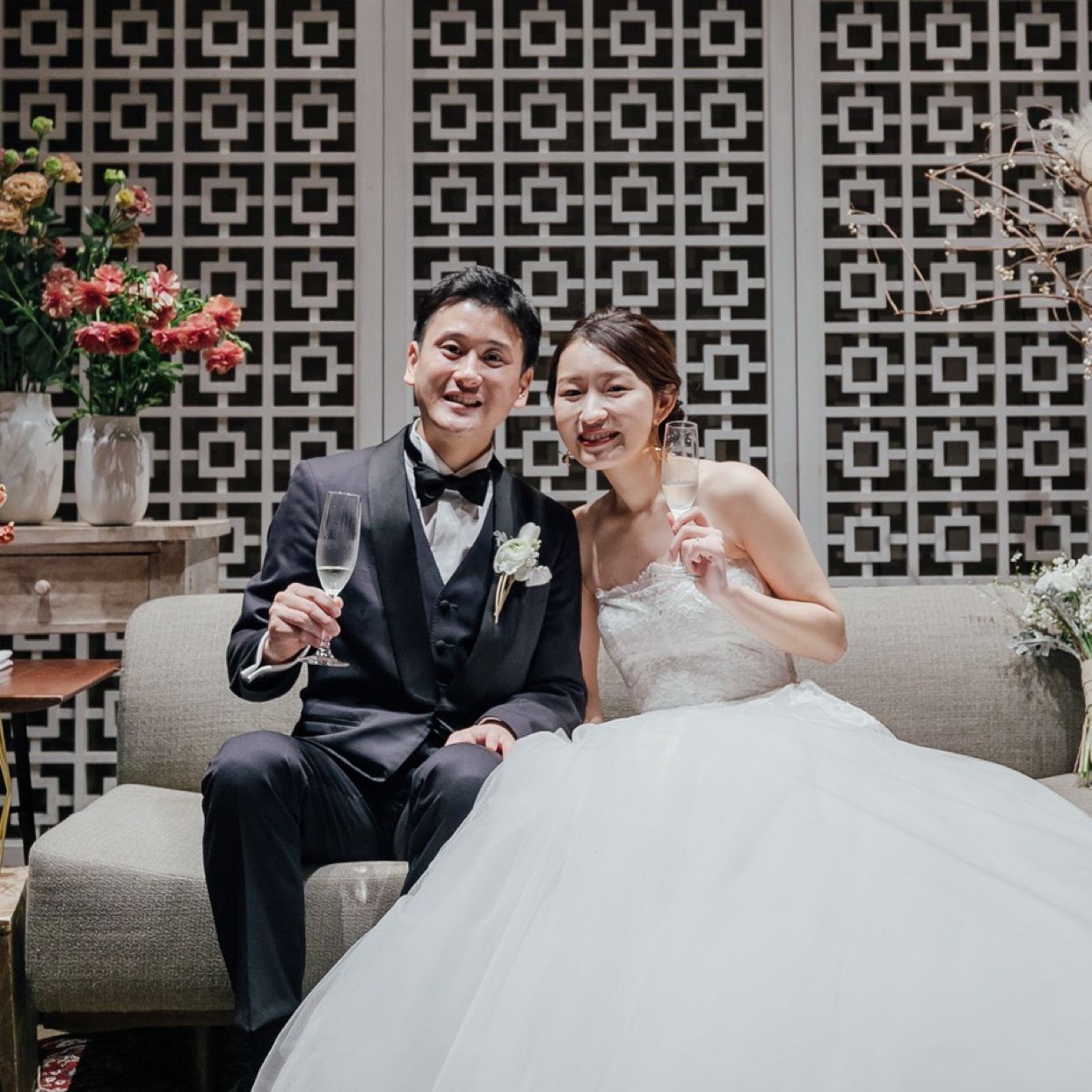 披露宴パーティのカバー写真