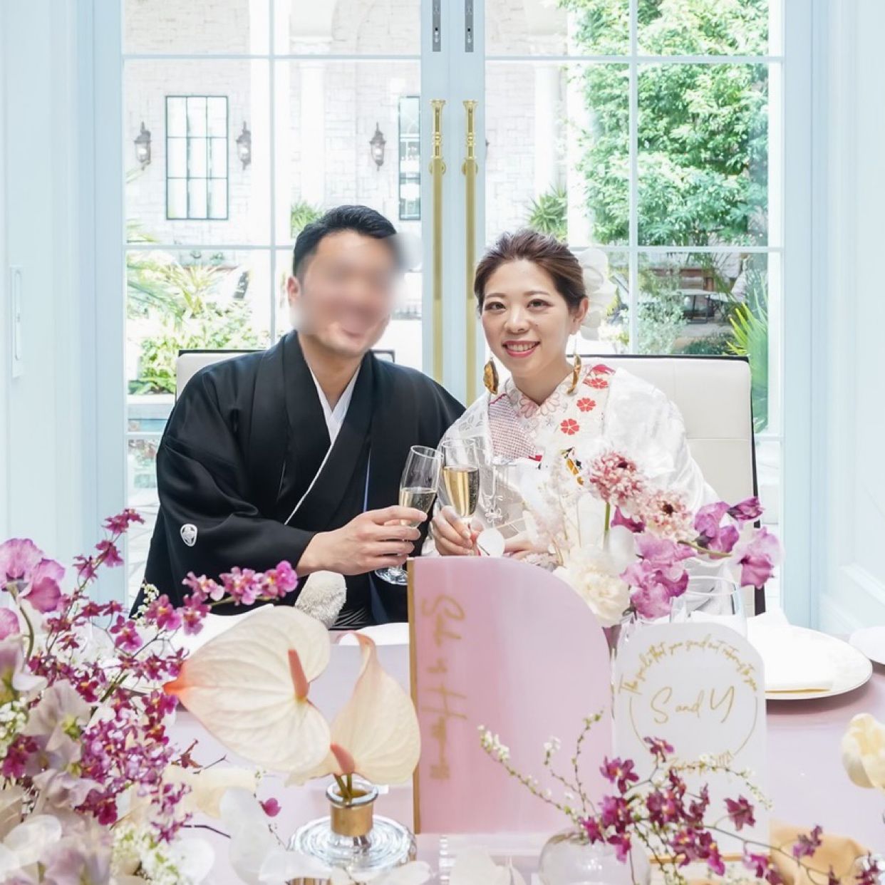 披露宴パーティのカバー写真