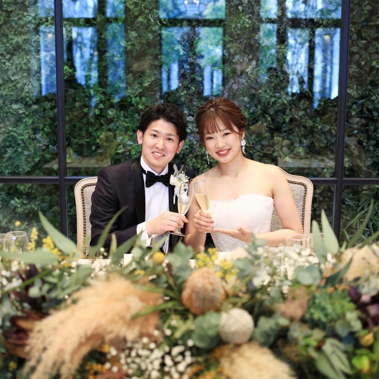 披露宴パーティのカバー写真