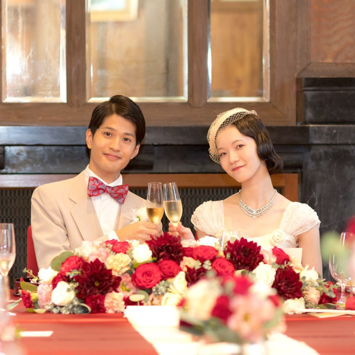 披露宴パーティのカバー写真