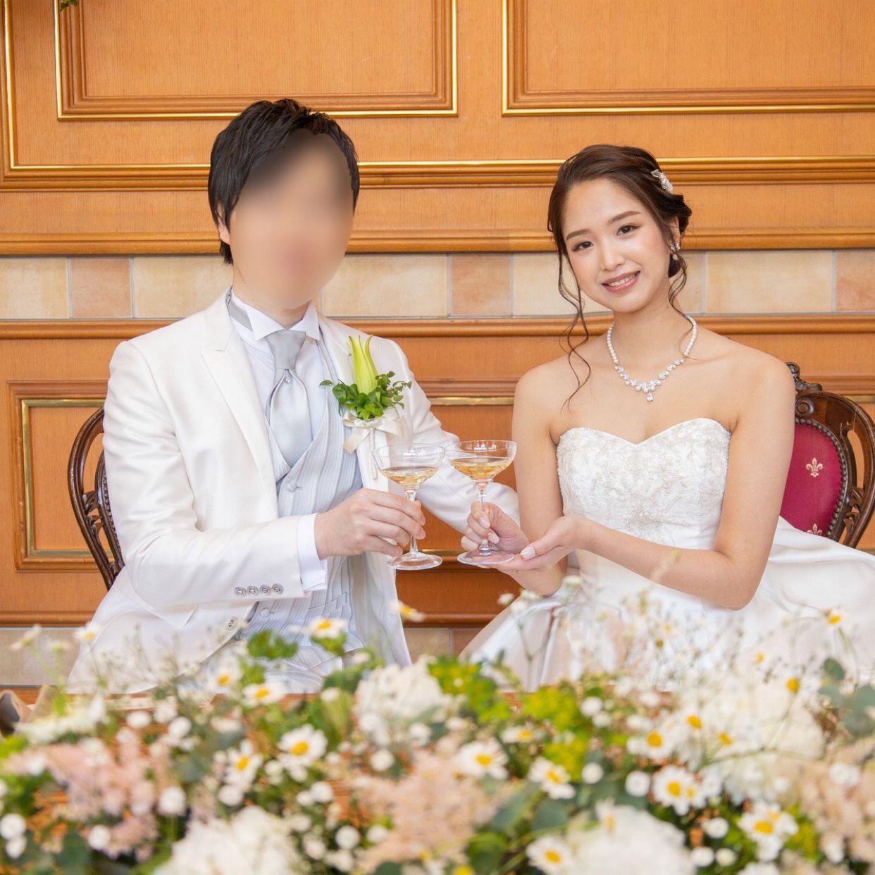 披露宴パーティのカバー写真